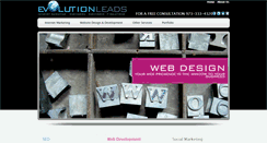 Desktop Screenshot of evolutionleads.com